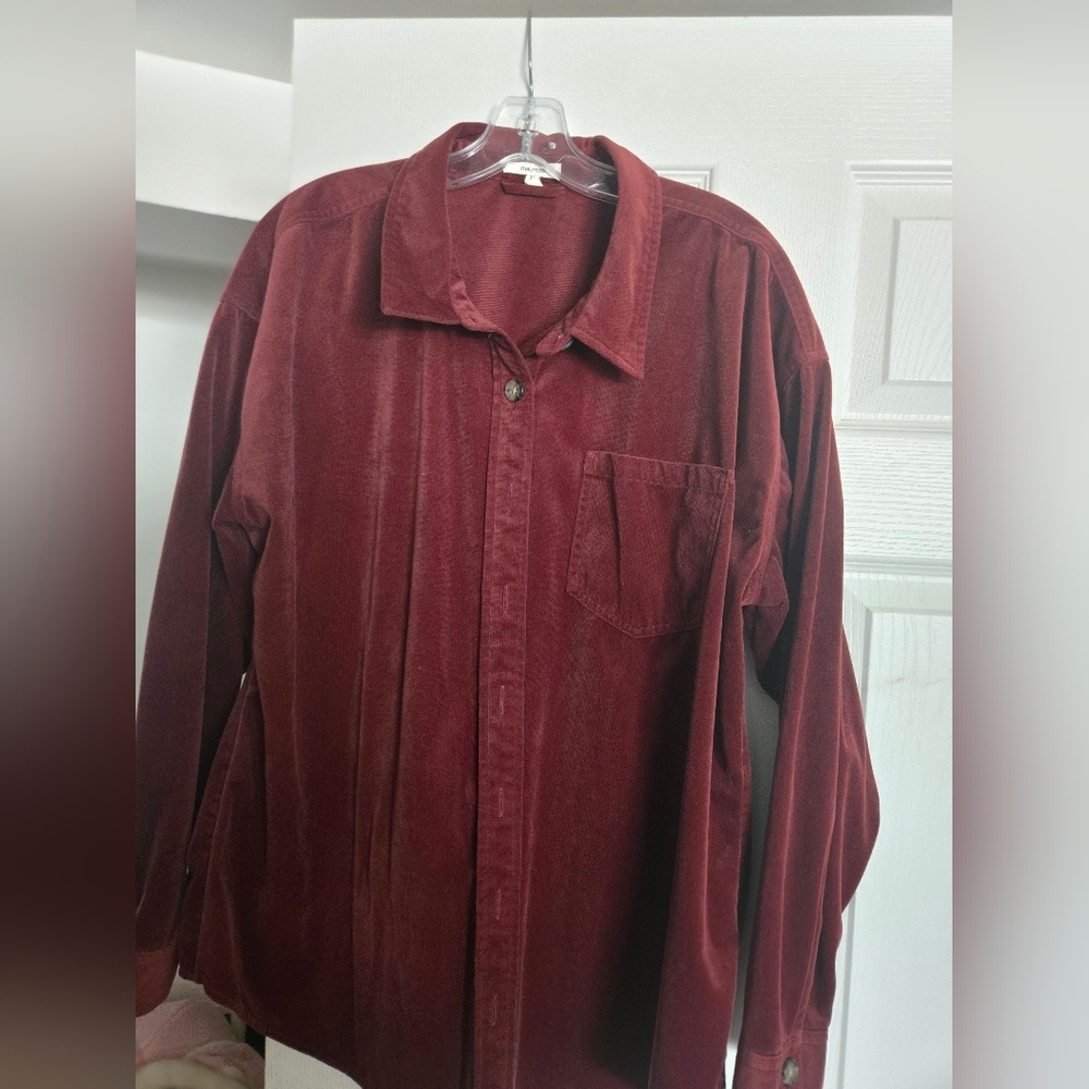 Maurice's Burnt Orange Button-Up Shirt